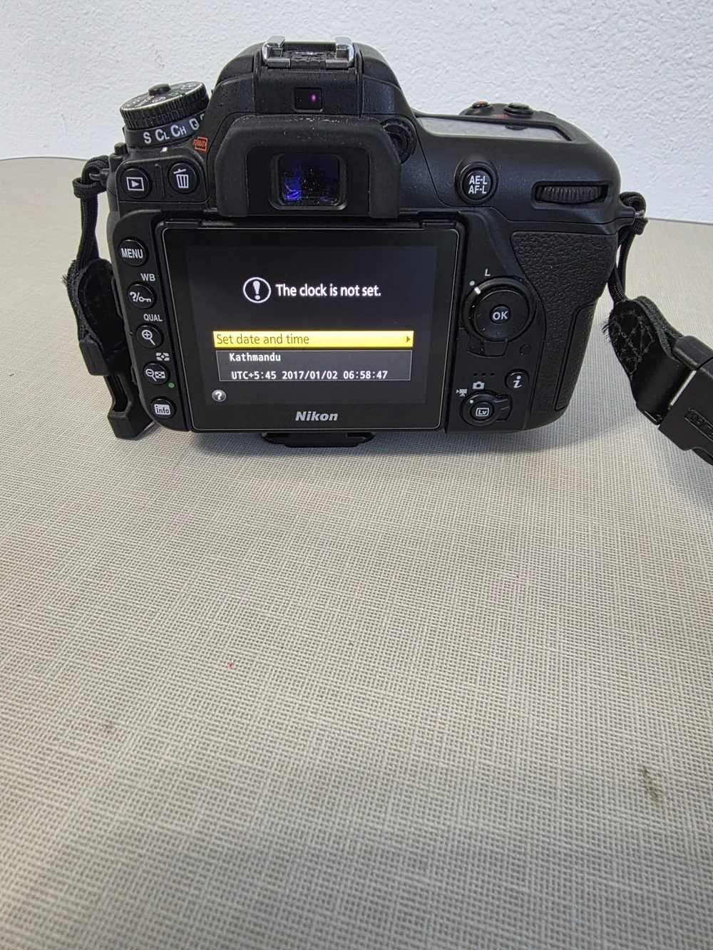 Nikon D7500 Digital SLR Camera - Black